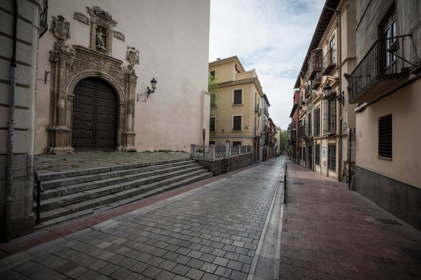 Comienza la cuarta semana de cuarentena con una estampa inédita del Realejo, uno de los barrios con más tradición cofrade 