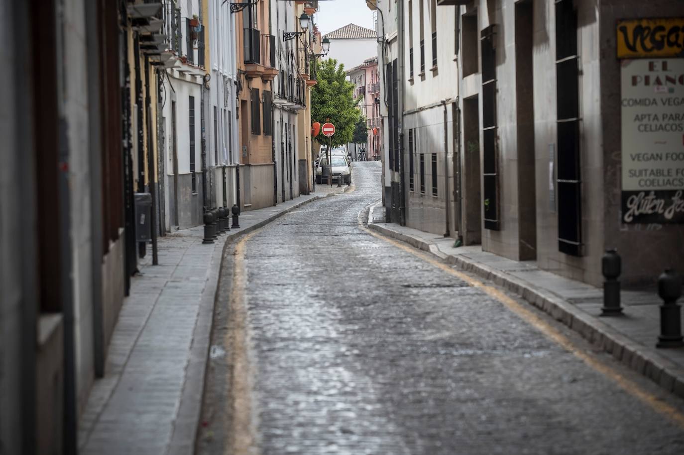 Comienza la cuarta semana de cuarentena con una estampa inédita del Realejo, uno de los barrios con más tradición cofrade 