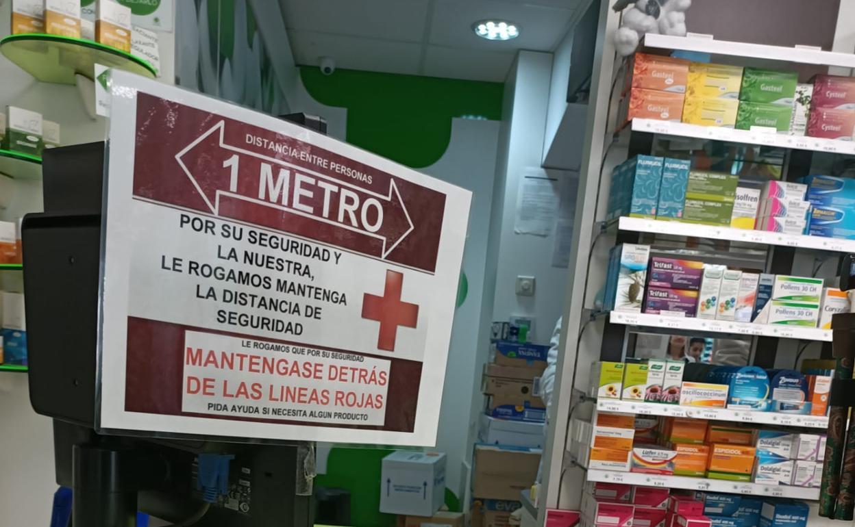 Farmacias de Granada en época de coronavirus.
