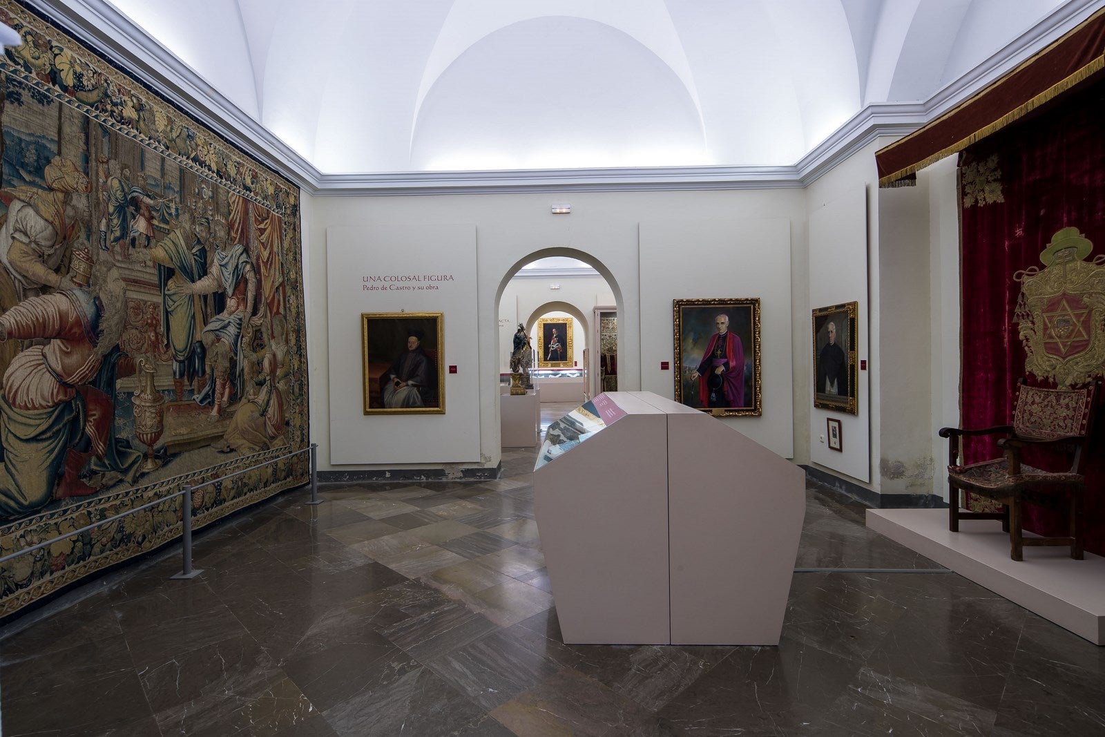 Abadía del Sacromonte. La antigua abadía, del siglo XVII, es otra pieza monumental cerrada al público por el coronavirus