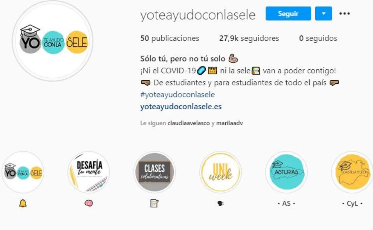 Cuenta de Instagram de 'Yoteayudoconlasele'. 
