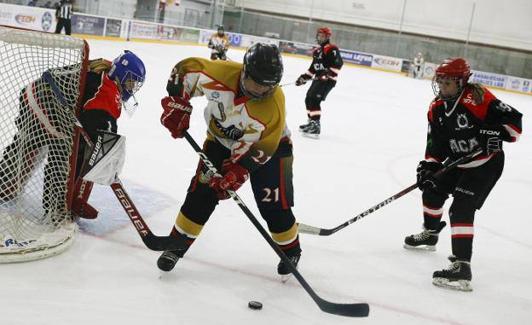 Las Granada Grizzlies, durante un partido en Igloo. 