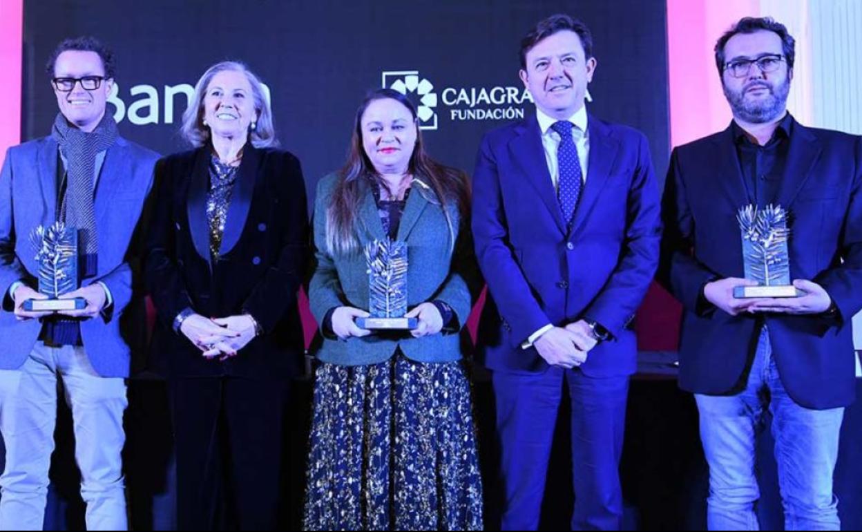 Entrega de los premios del año pasado.