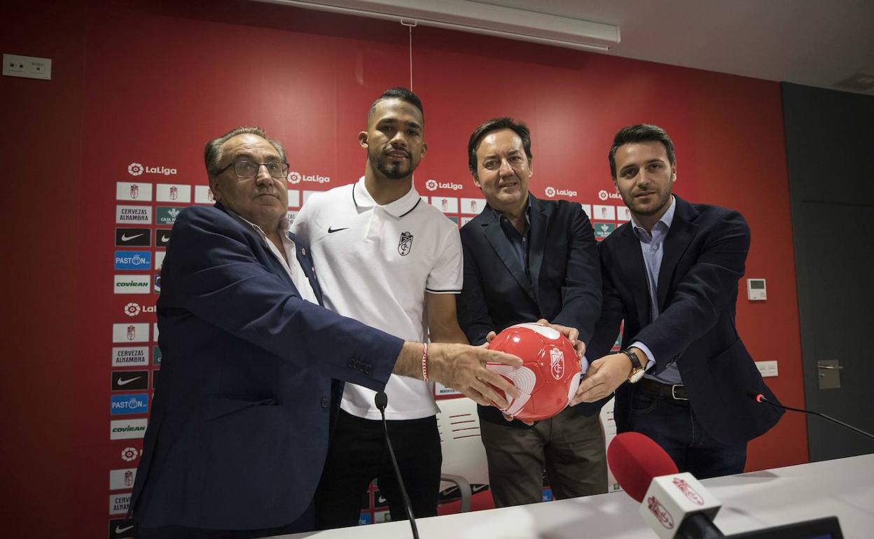 Macanás, Herrera, Monterrubio y Sánchez. 