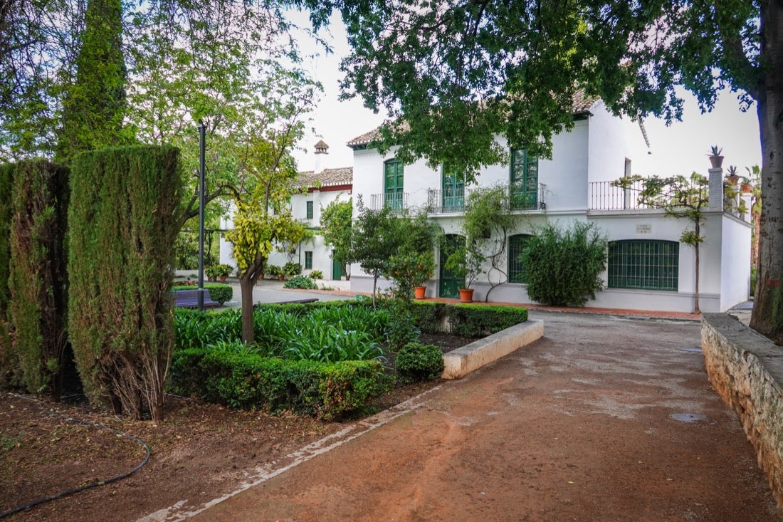 Las flores comienzan a abrirse camino en el Parque García Lorca sin visitantes que puedan disfrutar de ellas por el confinamiento