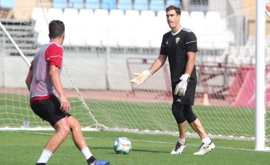 Fernando, en un entrenamiento. 