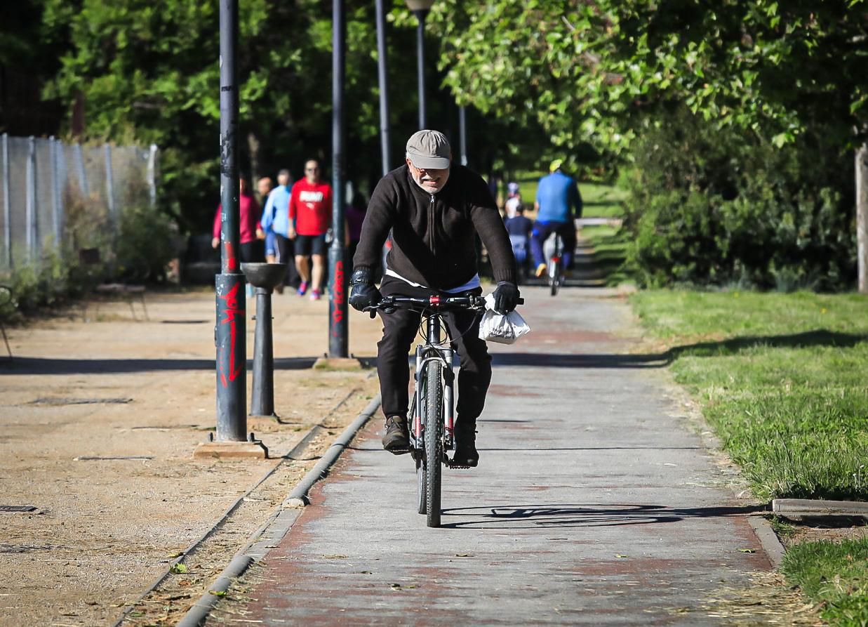 Este sábado ya se permite la actividad deportiva y se está dejando notar (y mucho) por toda la capital