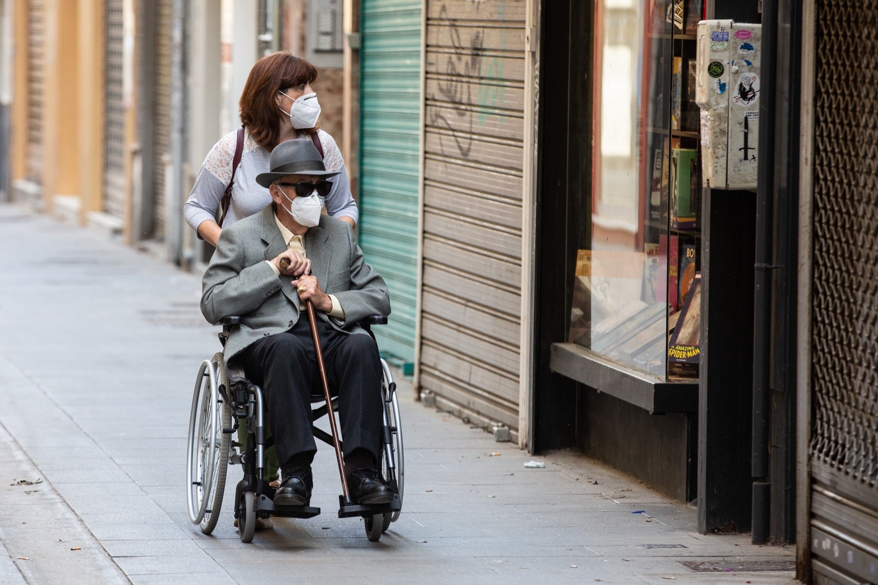 Las calles van notando cada vez más afluencia con las salidas permitidas dentro de la desescalada