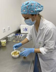Imagen secundaria 2 - La comida pasa rigurosos controles de calidad en las cocinas del Clínico San Cecilio de Granada