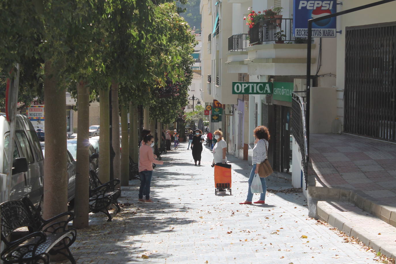 La situación desconcierta a los vecinos, que siguen en fase 0