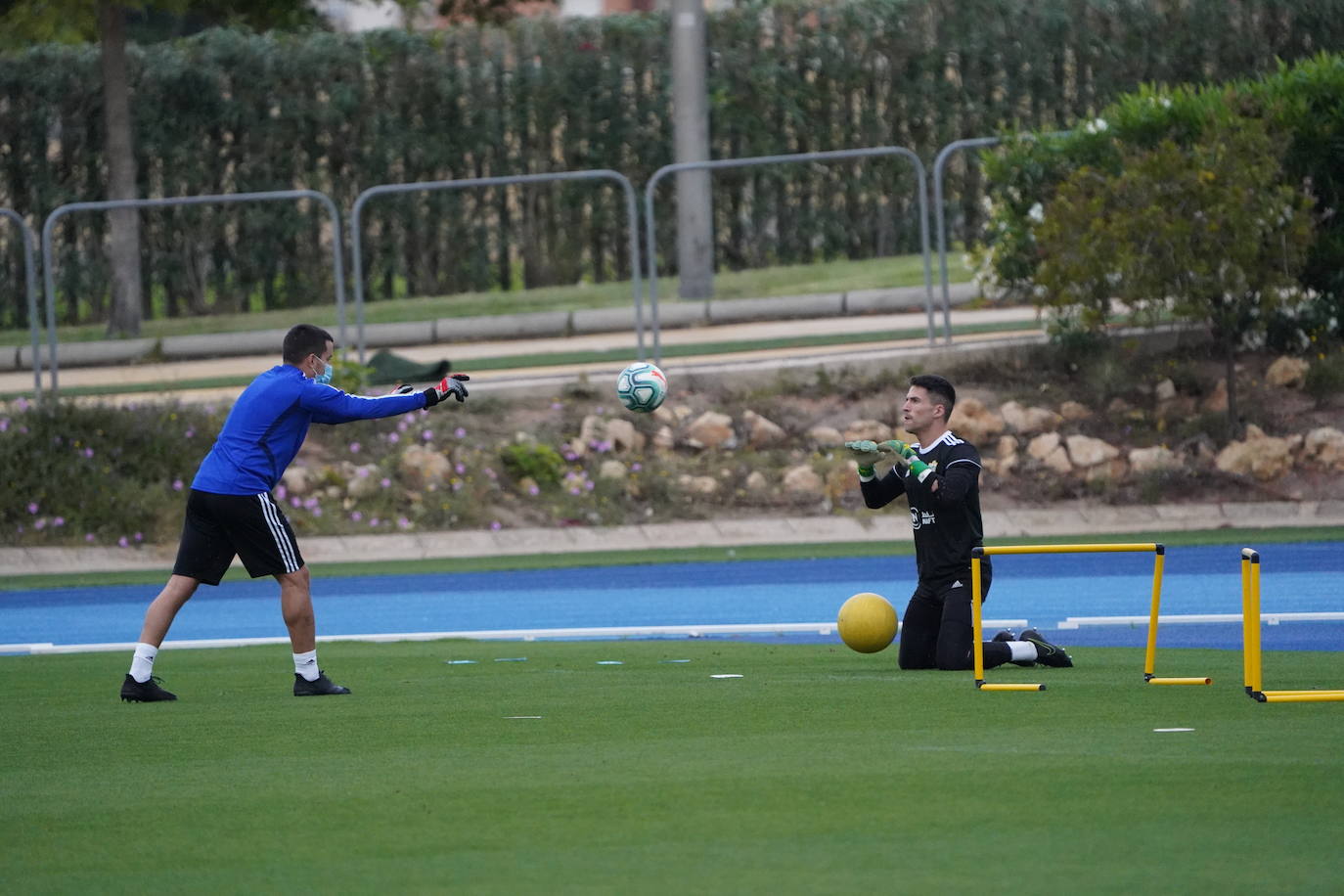 Borja Álvarez trabaja con Jero Lario en el Anexo. 