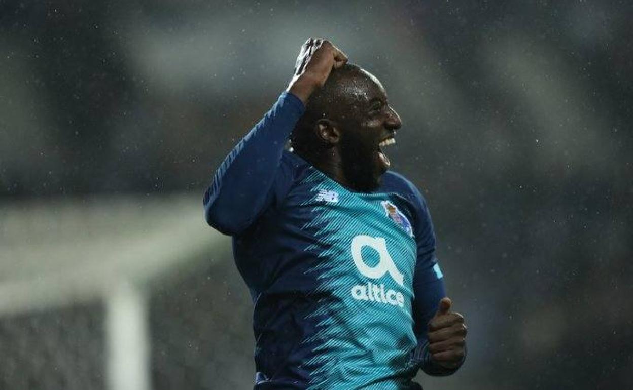 Un jugador del Oporto celebra un gol reciente. 