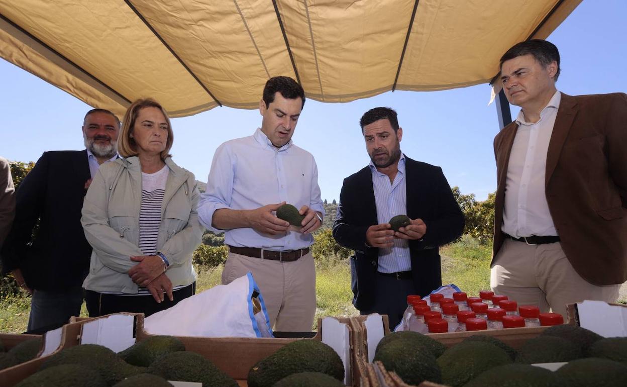 El presidente, en su última visita a Motril en mayo de 2019.