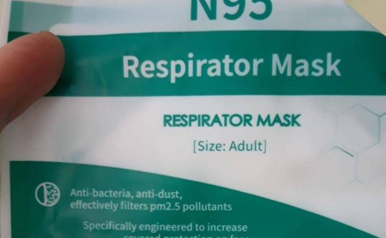 Una de mascarillas retiradas por las comunidades autónomas. 