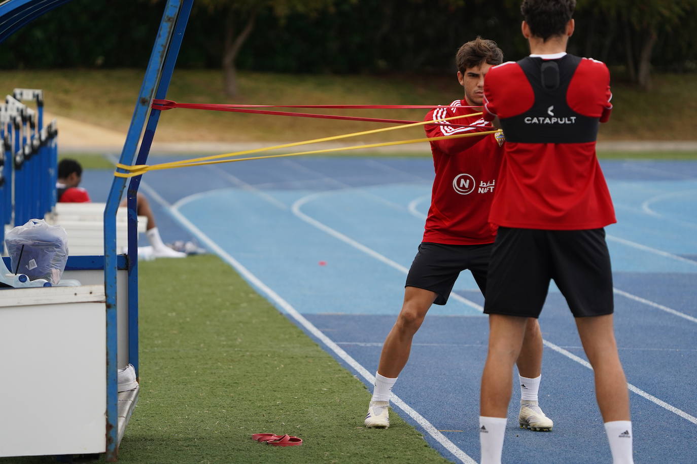 El conjunto almeriense continúa su puesta a punto con la vista puesta en el final de la liga 