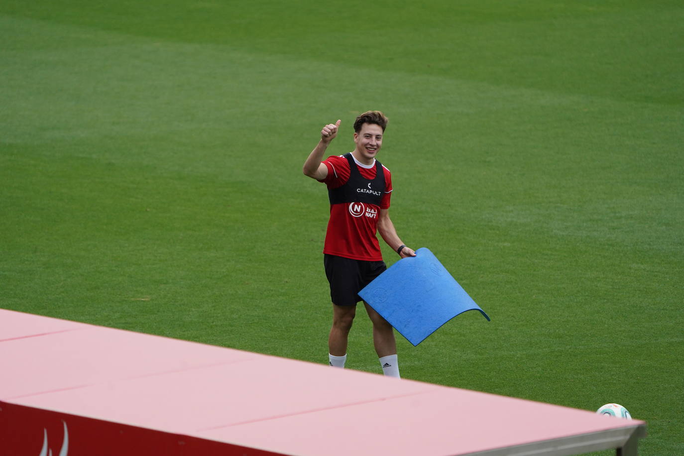 El conjunto almeriense continúa su puesta a punto con la vista puesta en el final de la liga 