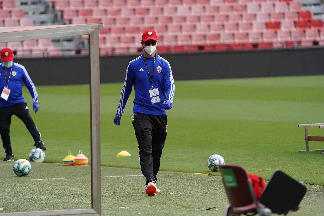 Fotos: Finaliza la primera semana de entrenamientos de la UD Almería