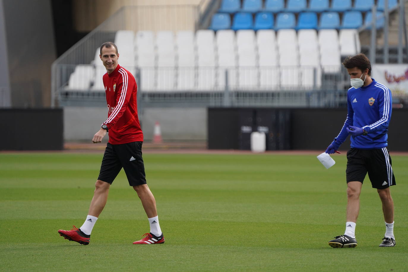 Fotos: Finaliza la primera semana de entrenamientos de la UD Almería