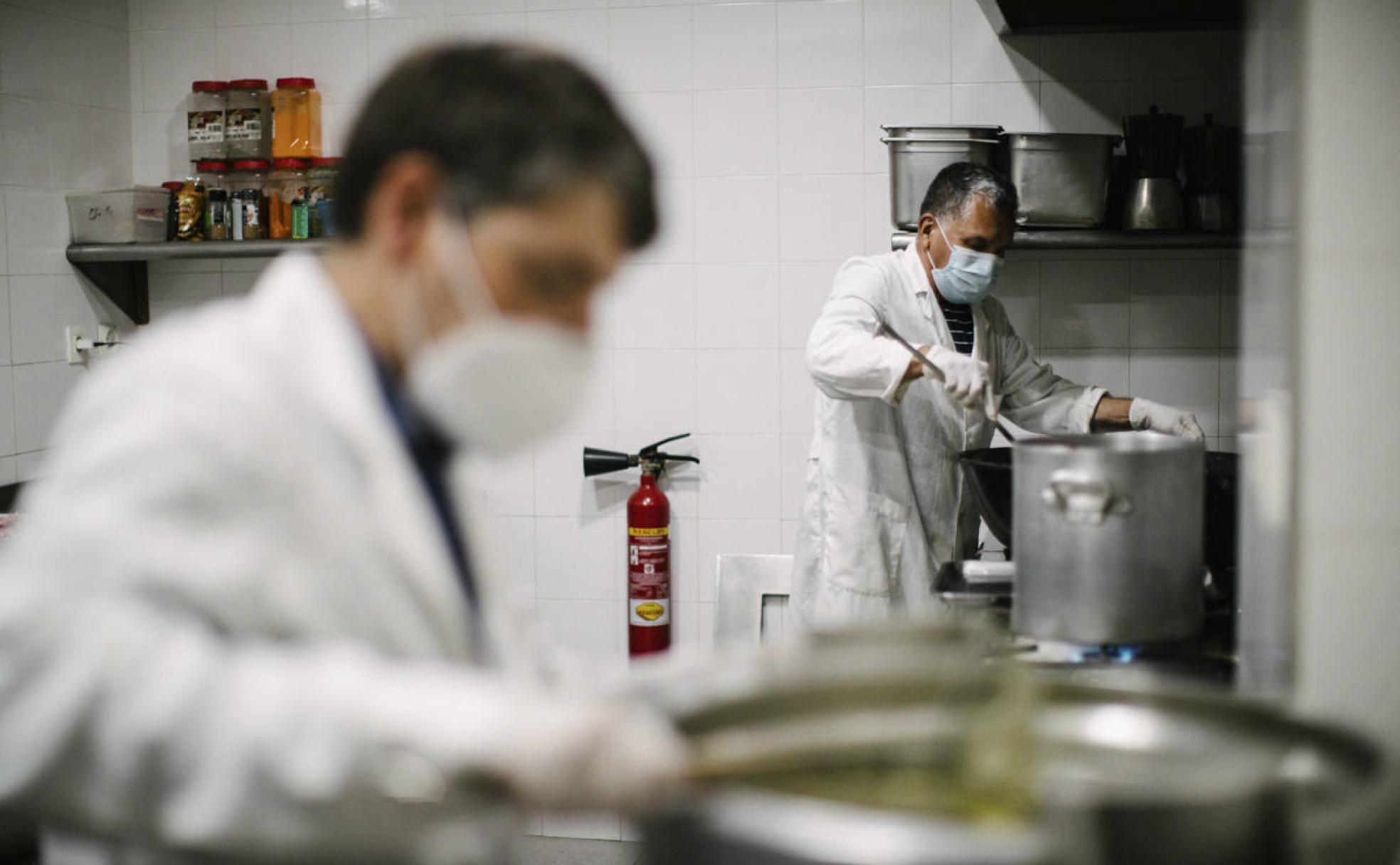 La sopa caliente del Corazón de María