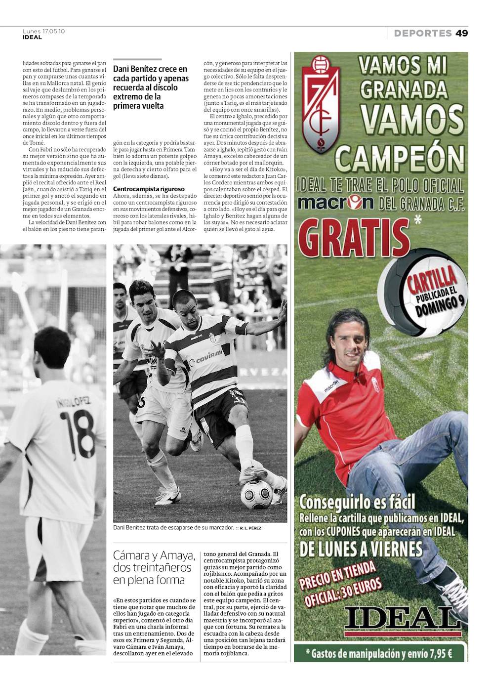 Diez años pasan del arranque del cruce ante el Alcorcón que devolvió al Granada al fútbol profesional