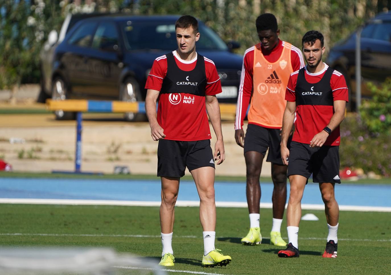 Fotos: La UD Almería comienza los entrenamientos en grupos