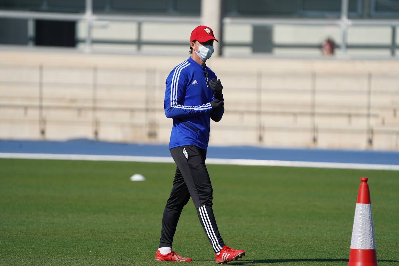 Fotos: La UD Almería comienza los entrenamientos en grupos