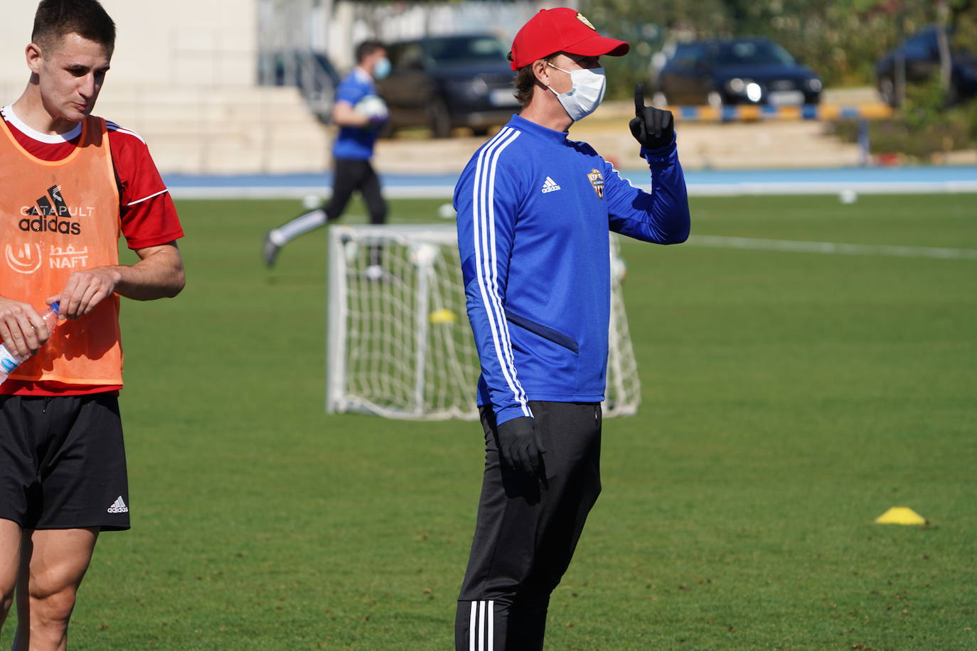 Fotos: La UD Almería comienza los entrenamientos en grupos