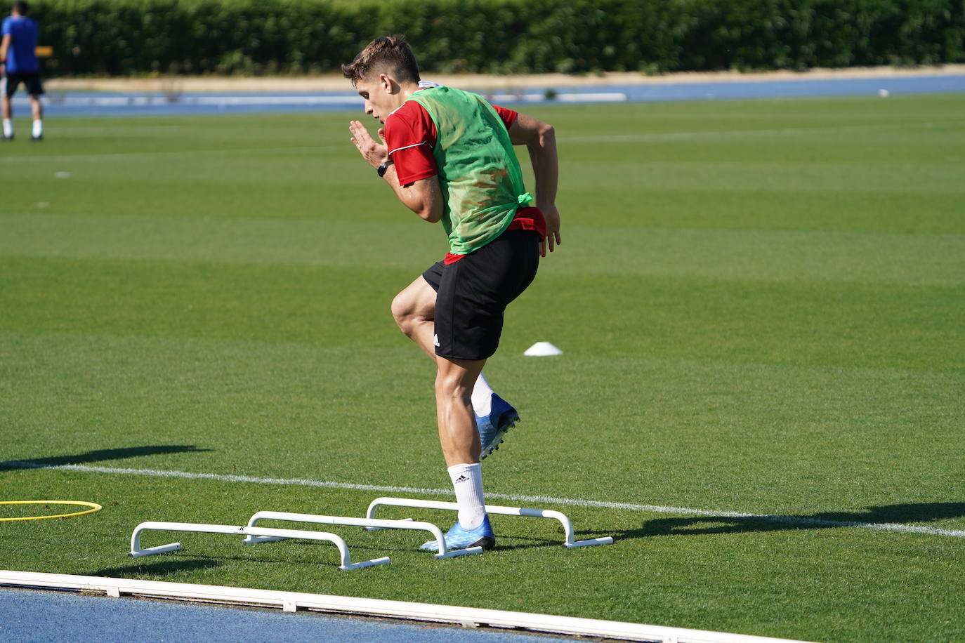 Fotos: La UD Almería continúa entrenando en dos grupos