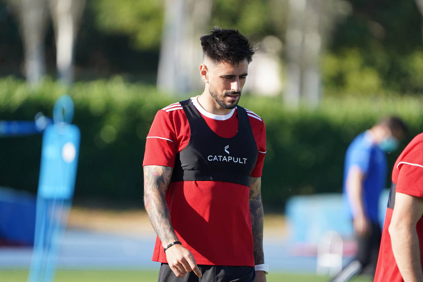 Fotos: La UD Almería entrena en sábado