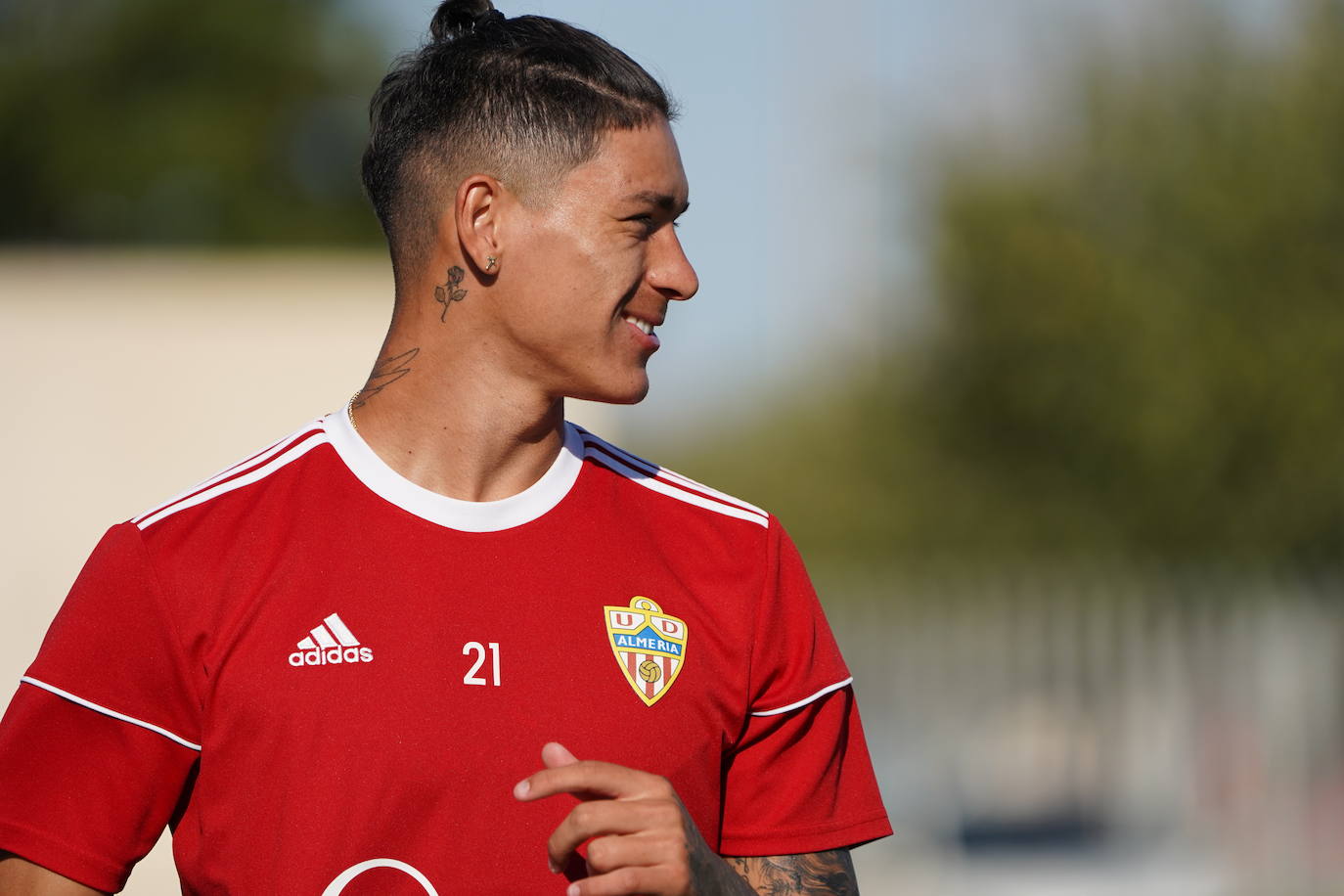 Fotos: La UD Almería entrena en sábado