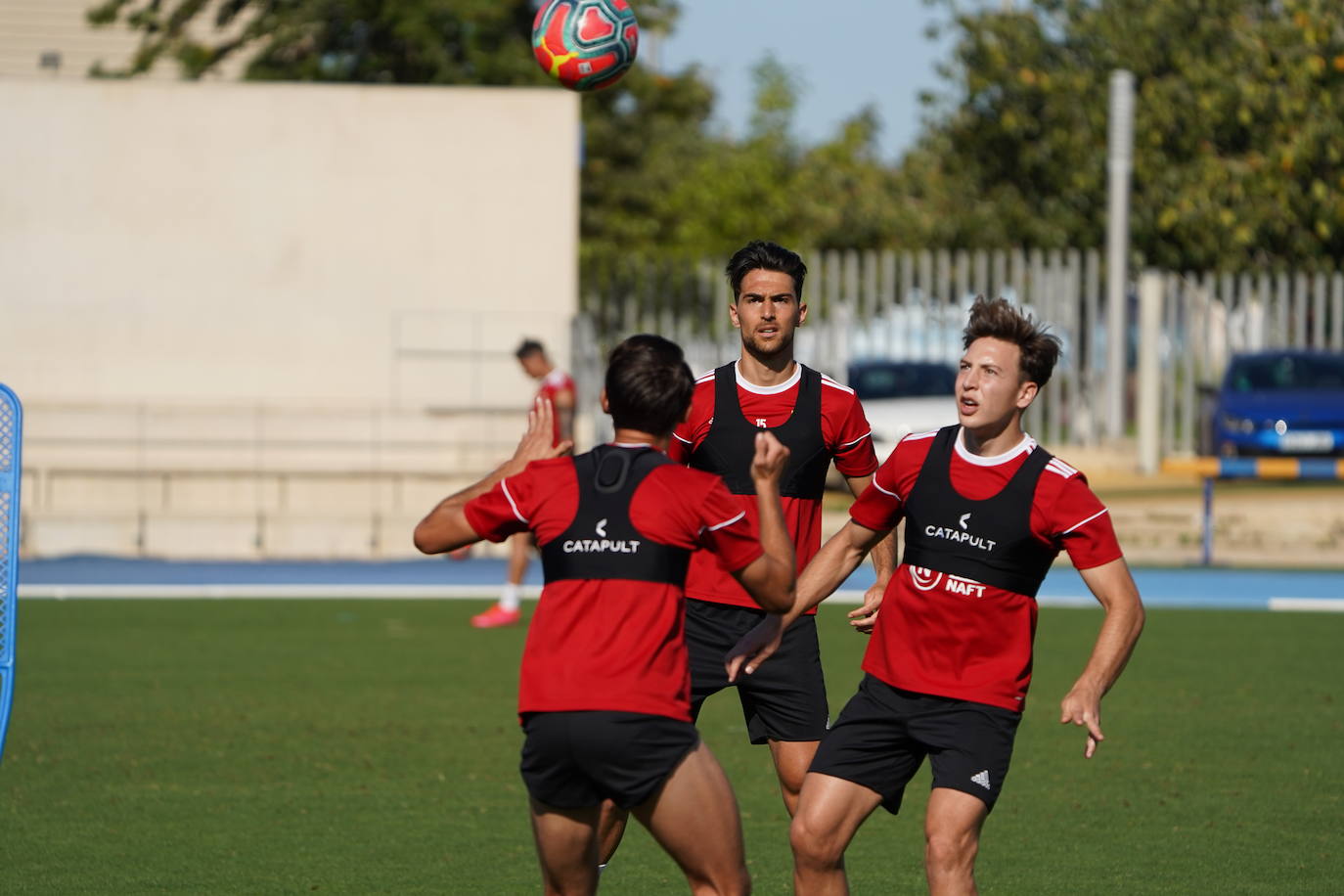 Fotos: La UD Almería entrena en sábado