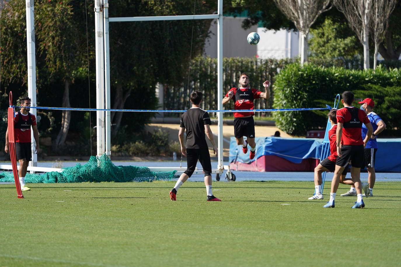 Fotos: La UD Almería entrena en sábado