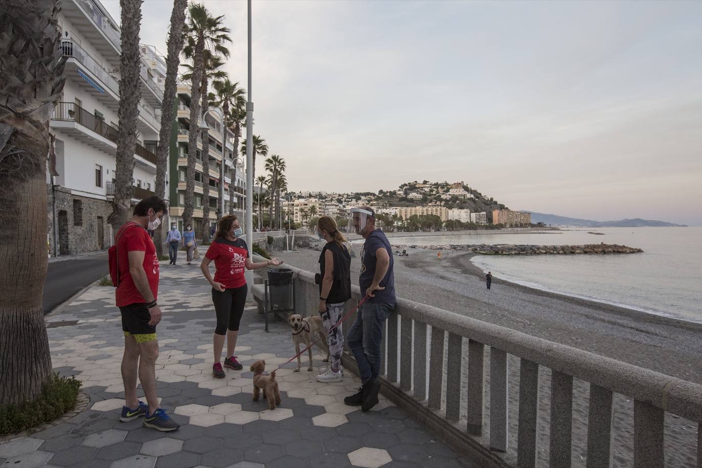 Muchos granadinos han decidido volver a sus segundas residencias aprovechando el buen tiempo