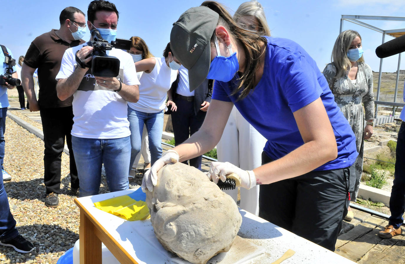 Fotos: Nuevo hallazgo en el yacimiento de Cástulo