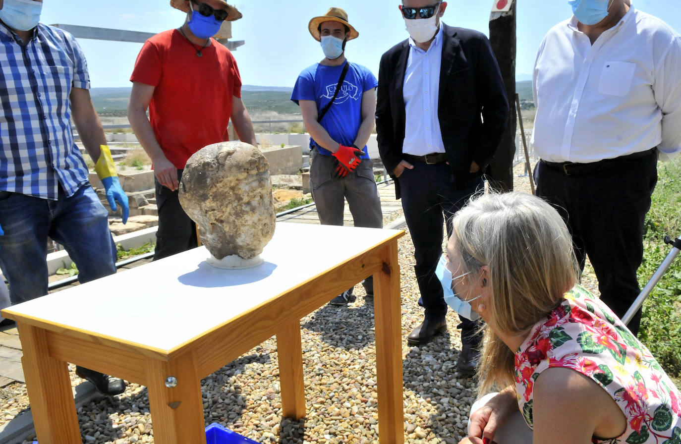 Fotos: Nuevo hallazgo en el yacimiento de Cástulo