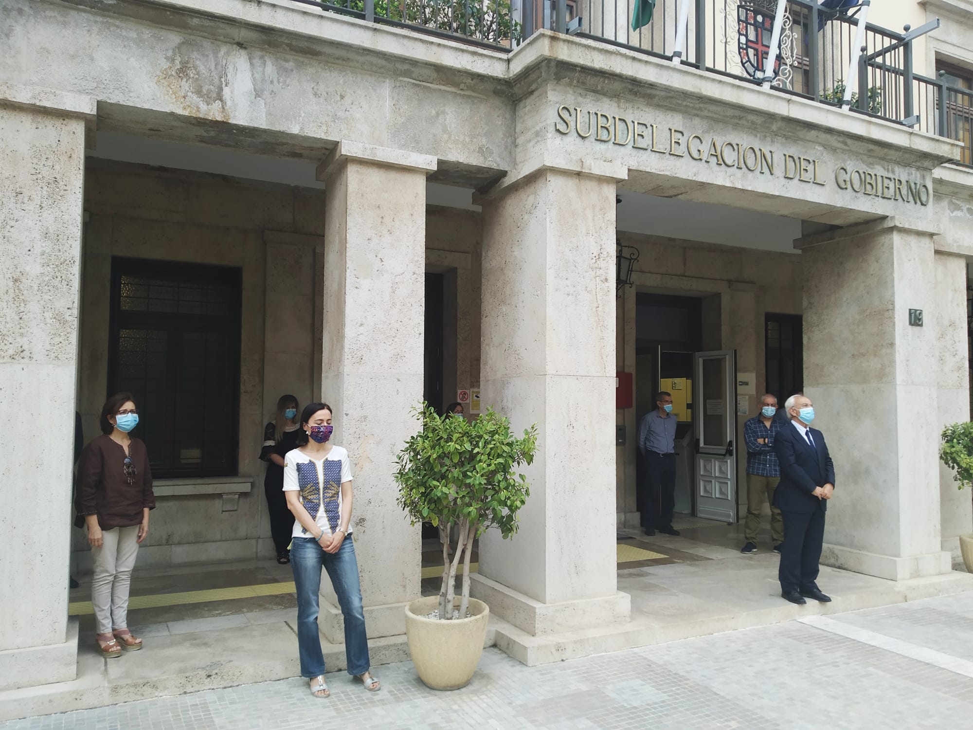 Luto oficial: Minuto de silencio en Almería por las víctimas de la Covid-19