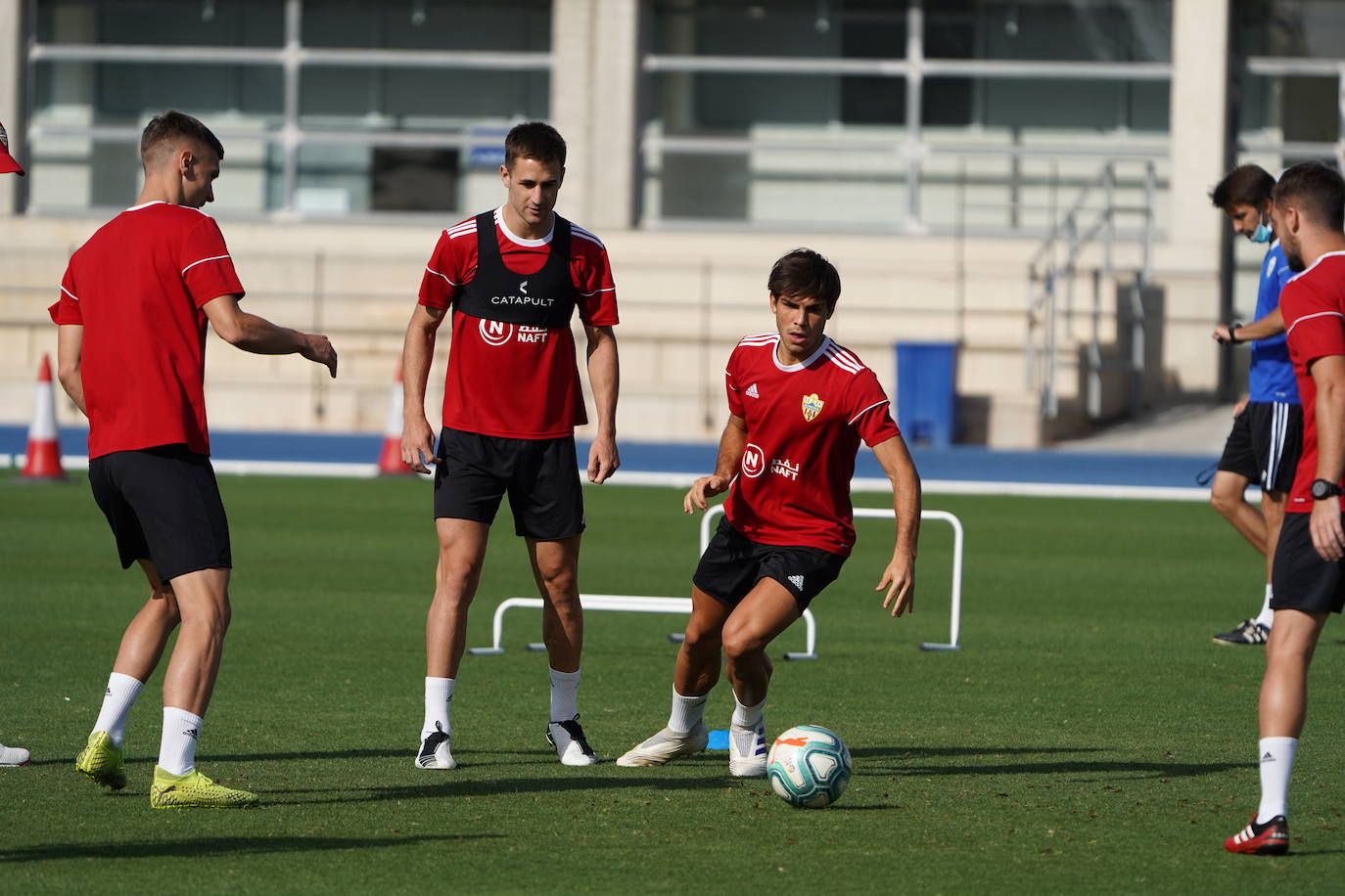 Fotos: UDA entrena hoy por partida doble