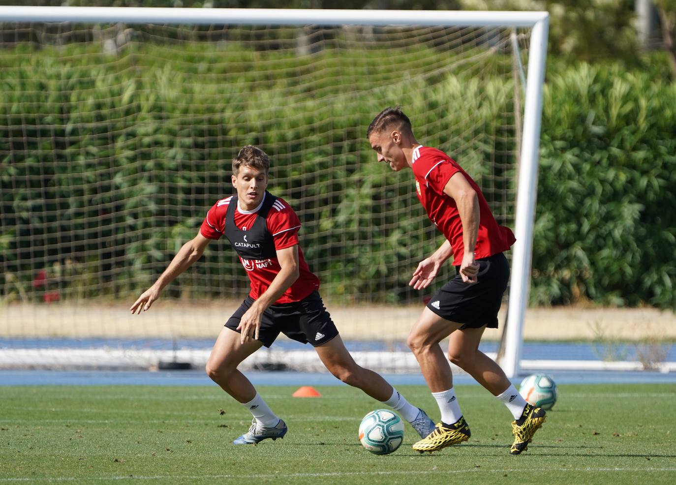 Fotos: UDA entrena hoy por partida doble