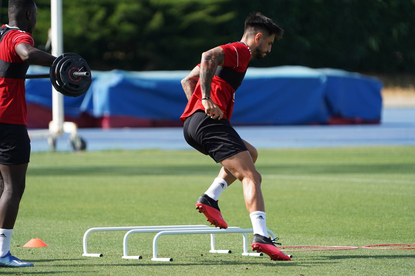 Fotos: UDA entrena hoy por partida doble