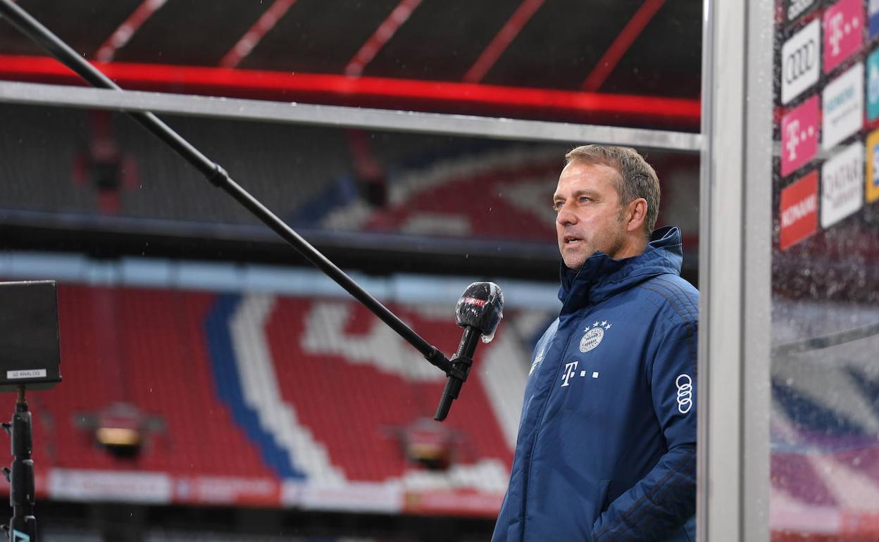 Hans Dieter Flick, entrenador del Bayern Munich. 