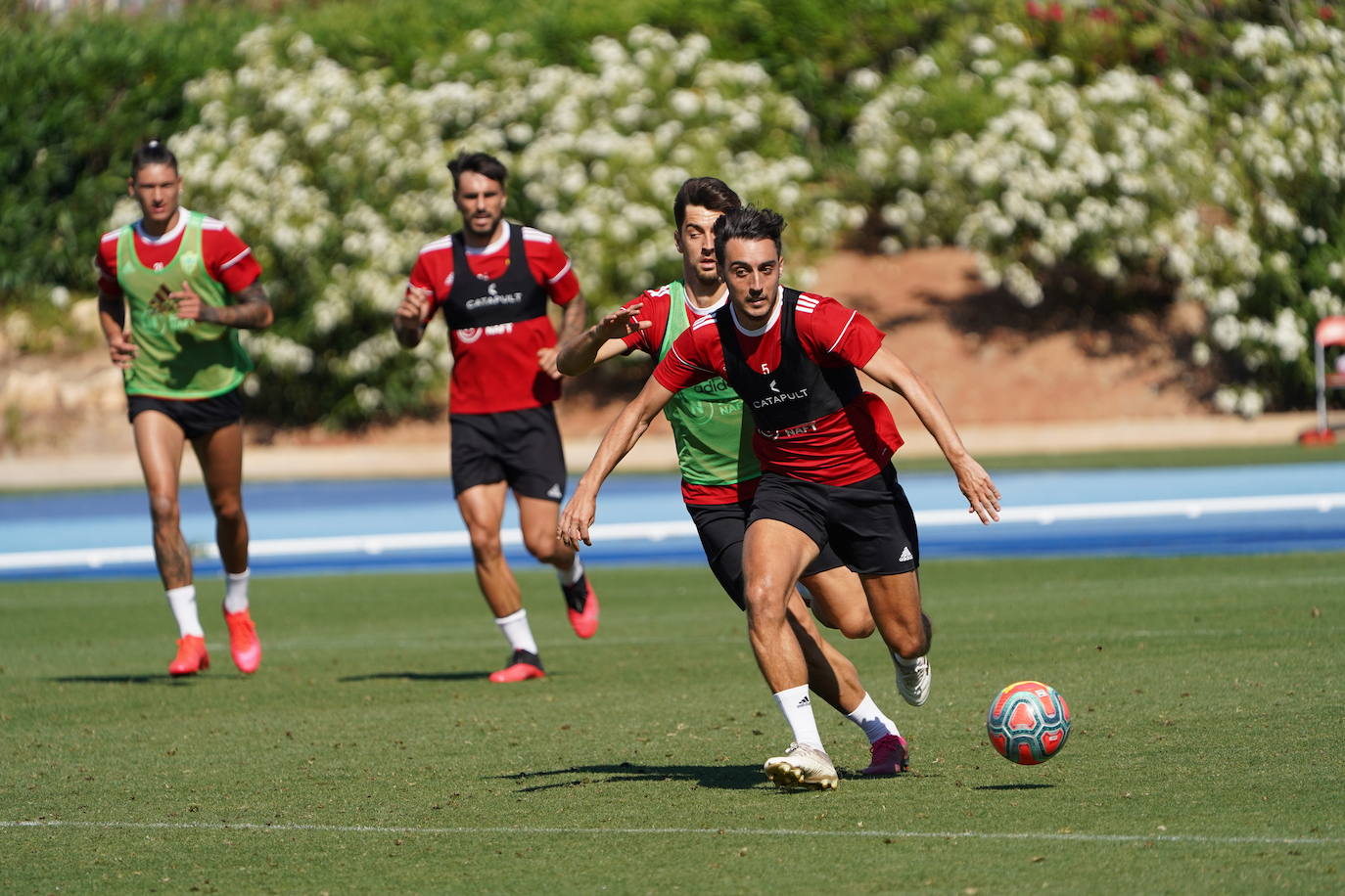 Fotos: El Almería completa su tercera semana de entrenamientos