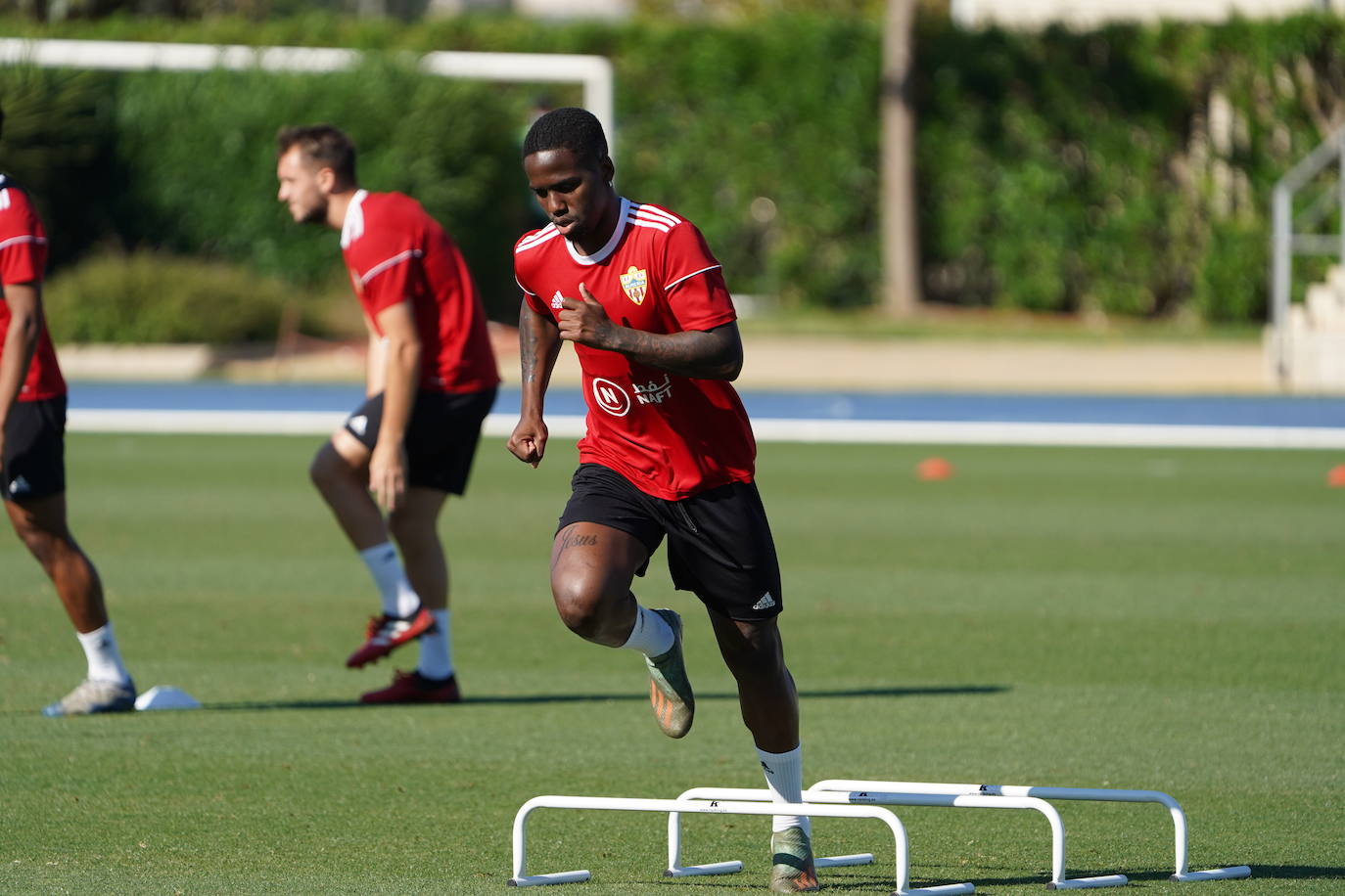 Fotos: El Almería completa su tercera semana de entrenamientos