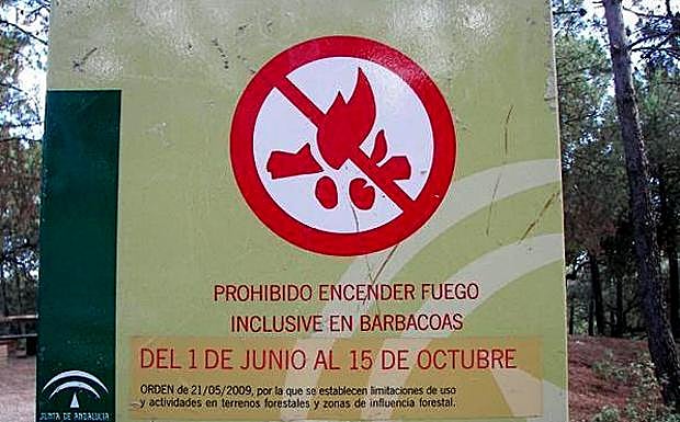 Andalucía prohíbe las barbacoas en su campo desde este lunes