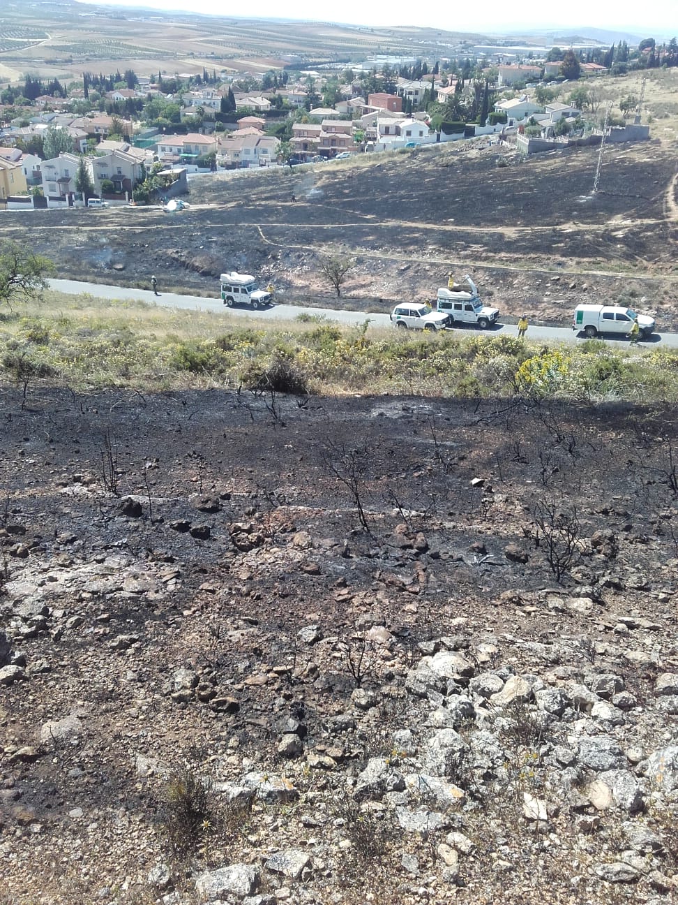 El incendio ha sido declarado pasadas las 16 horas