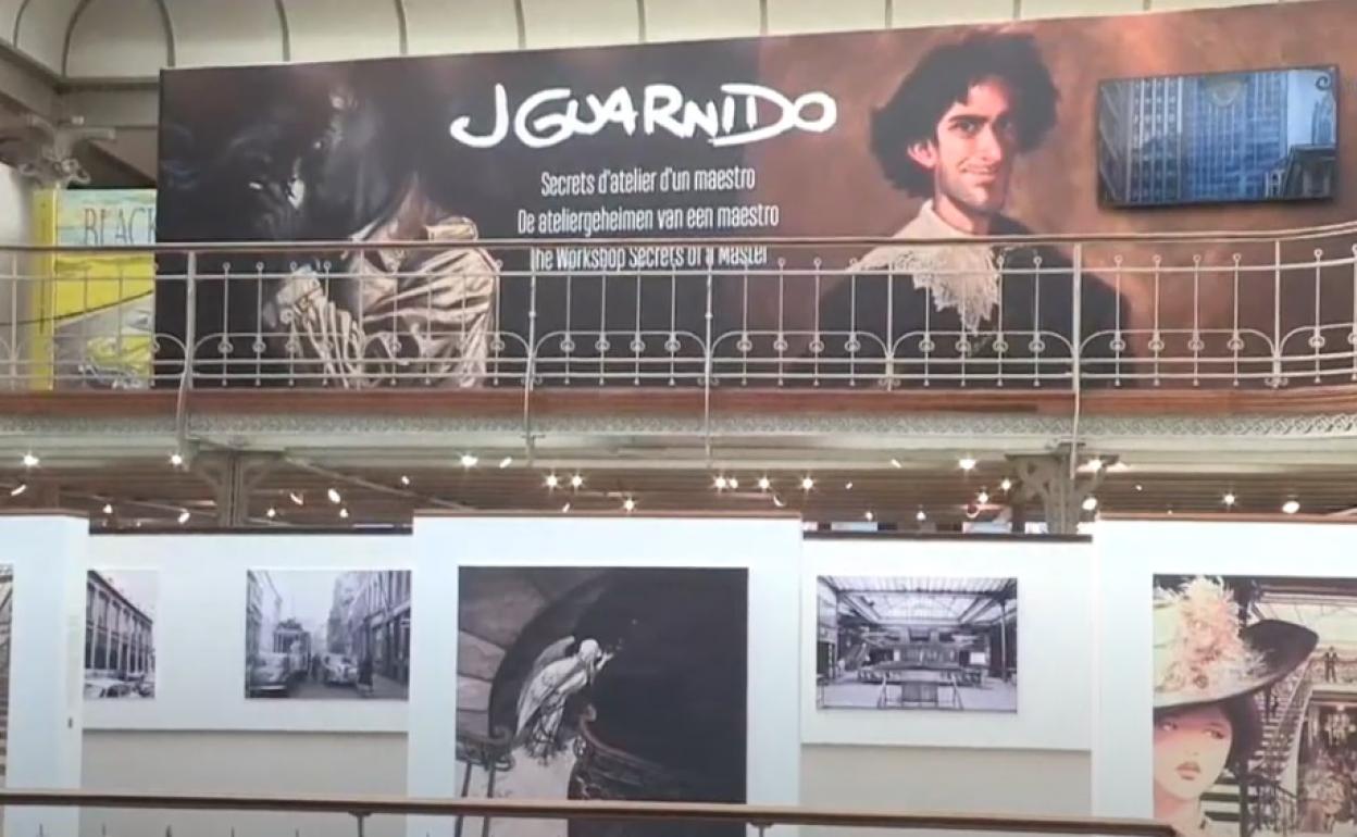 El dibujante granadino Juanjo Guarnido desconfina el Museo del Cómic de Bruselas