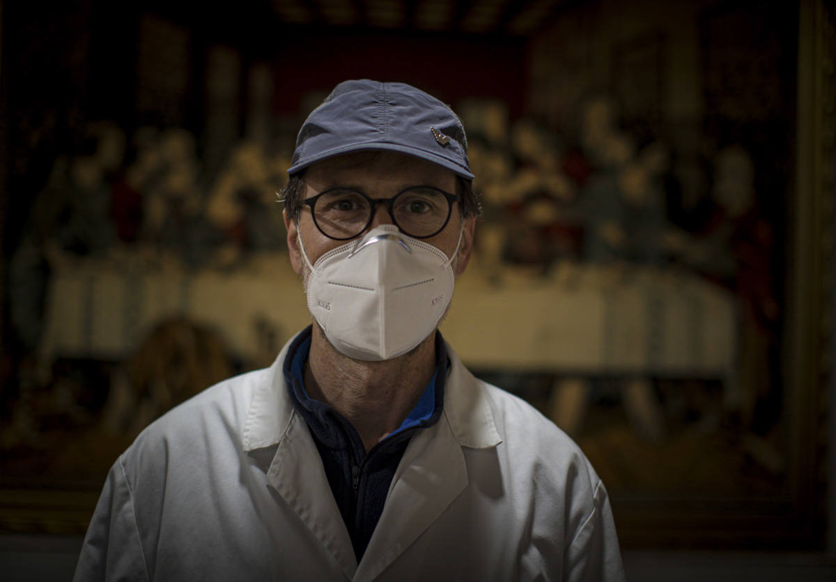 Entramos en las cocinas de la entidad social, que acumula colas más largas desde el inicio de la pandemia