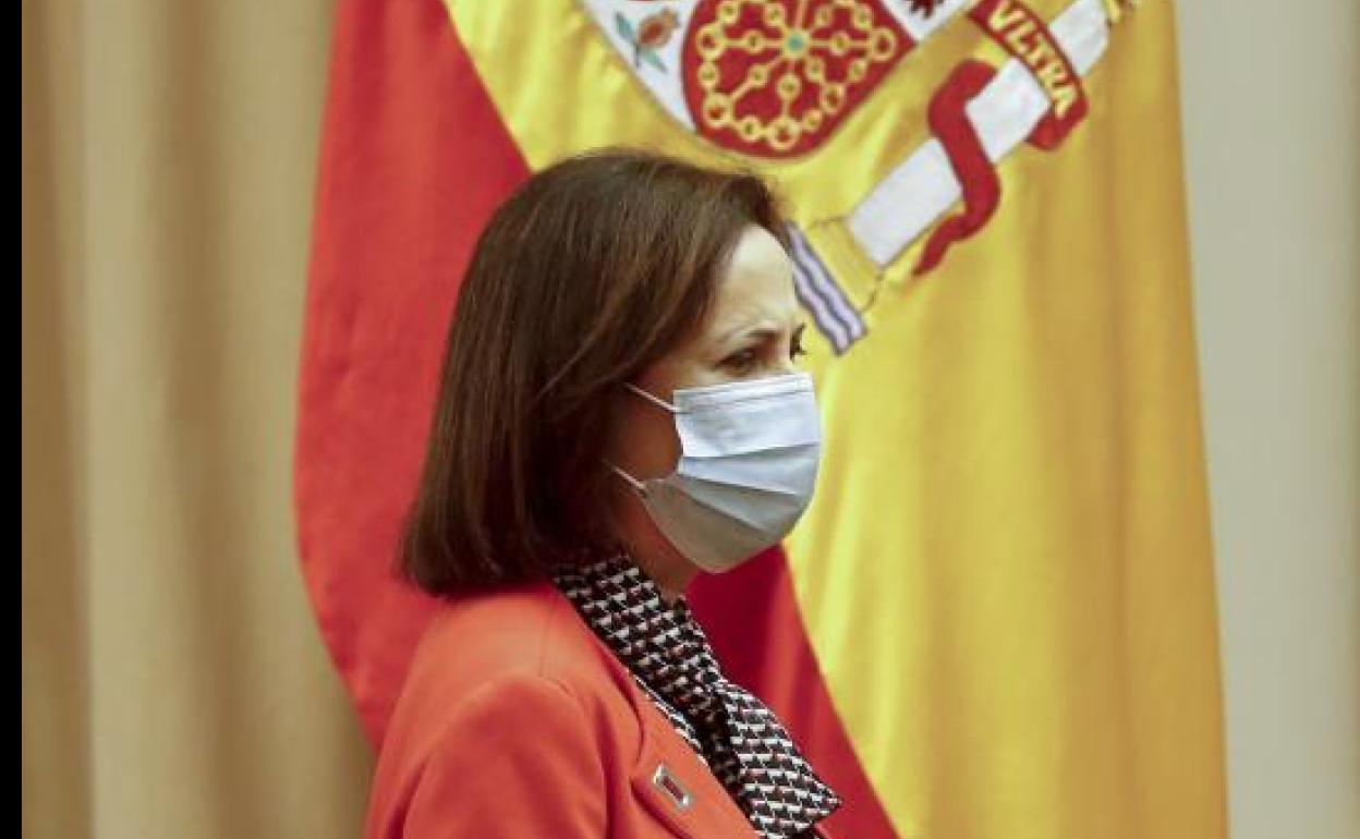 La ministra de Defensa, Margarita Robles, comparece ante la Comisión de Defensa del Congreso