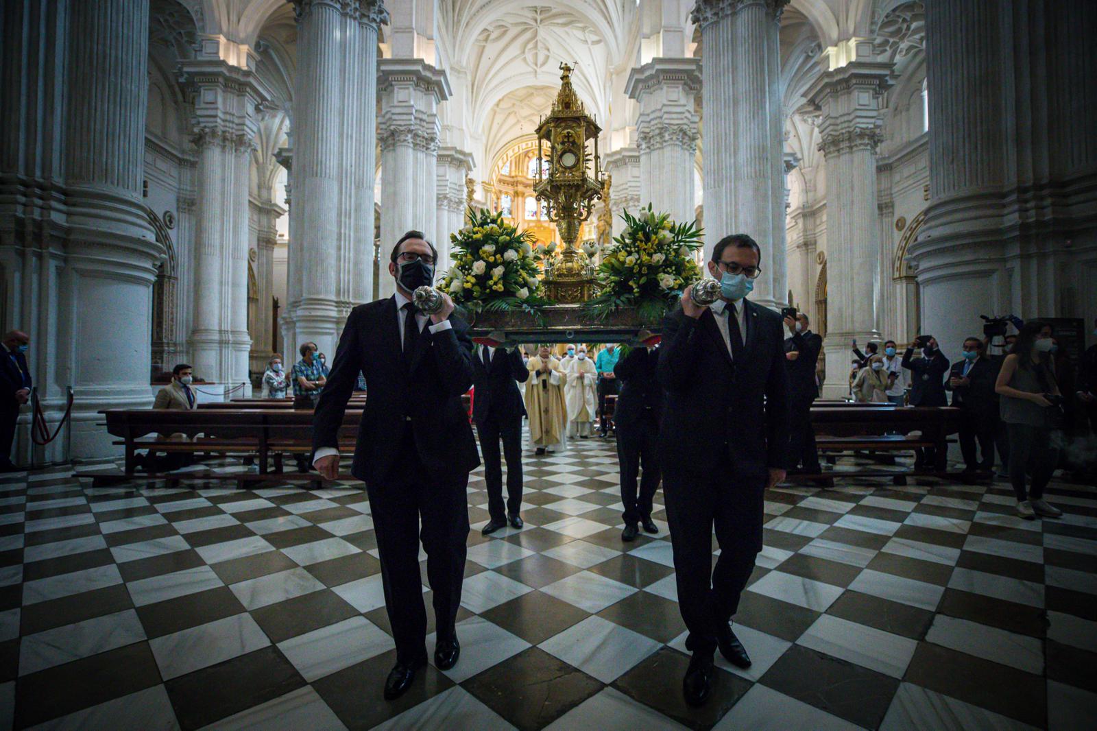 Este 2020 se ha vivido un Jueves de Corpus nada habitual en las calles de la capital