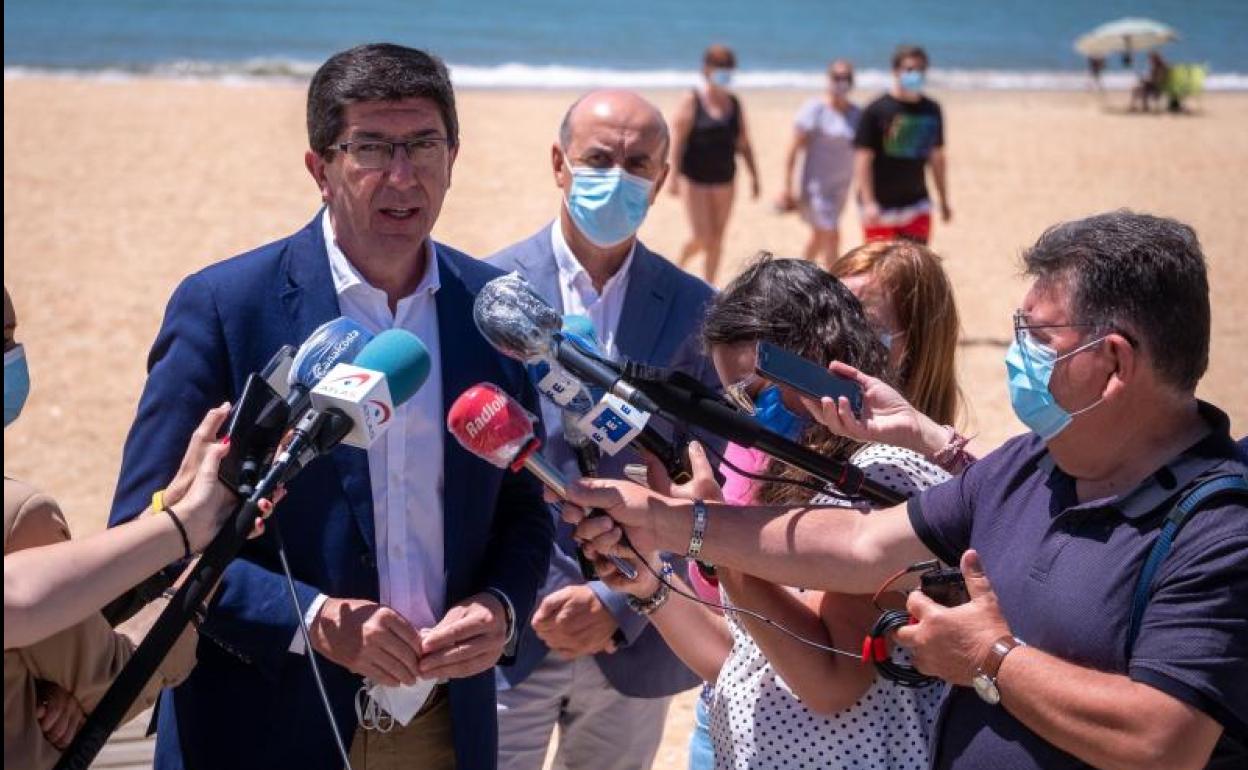 Juan Marín, en Lepe. 