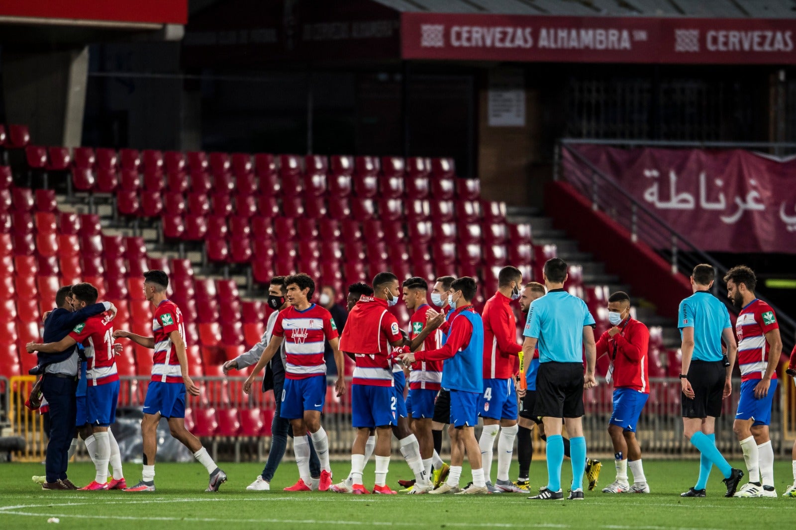 El conjunto rojiblanco ha vuelto a la competición este viernes, después de más de tres meses de parón a causa del coronavirus 